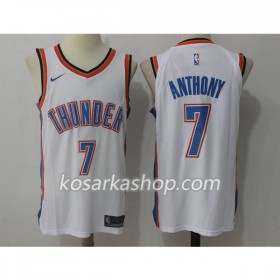 Dres Oklahoma City Thunder Carmelo Anthony 7 Nike 2017-18 Bijela Swingman
